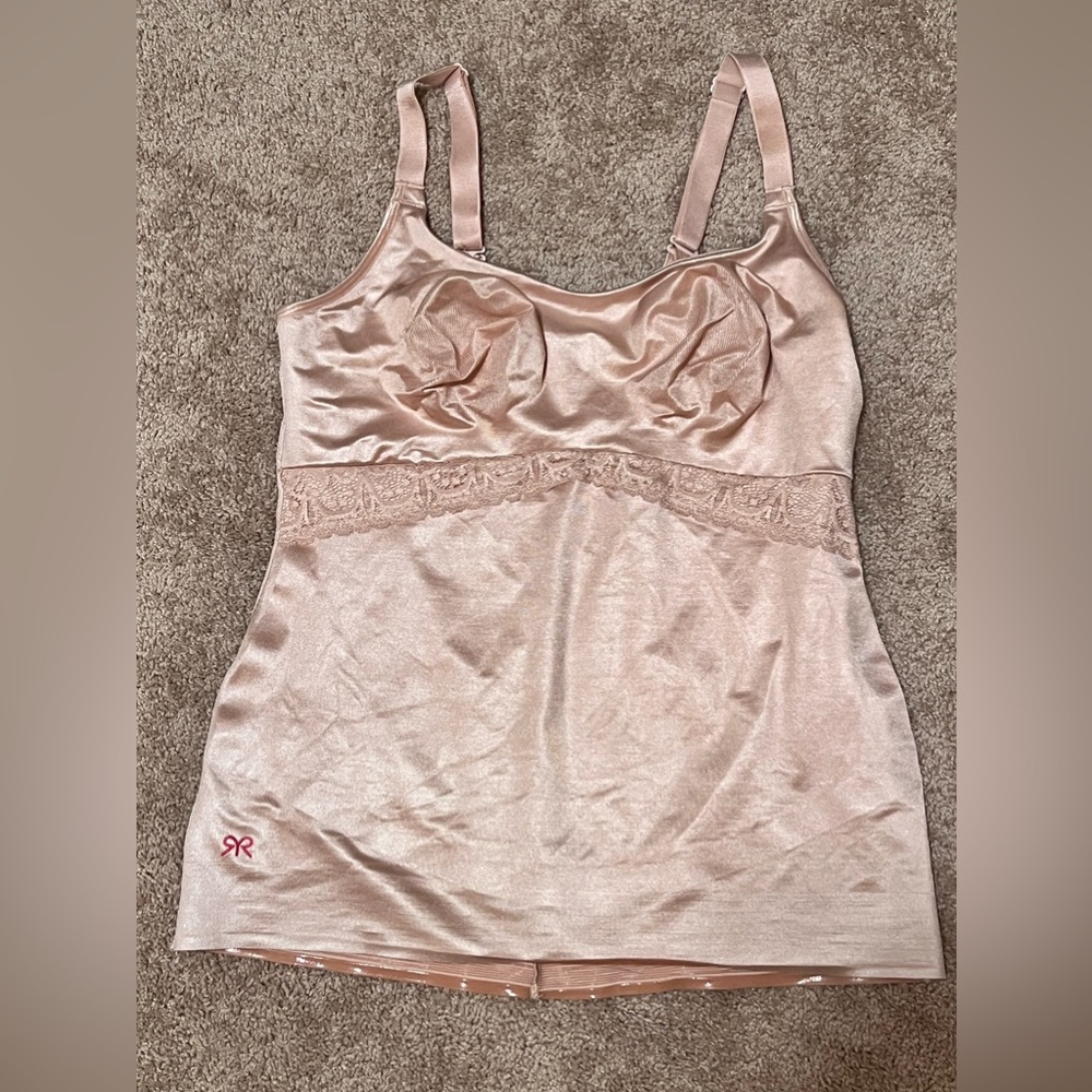 Ruby Ribbon Lace Cami Size 40 Pale